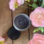 Soy Candle Clean Fragrance jasmine dark currant musk