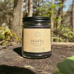 hidden crystal candle rosemary sage lavender all natural clean fragrance