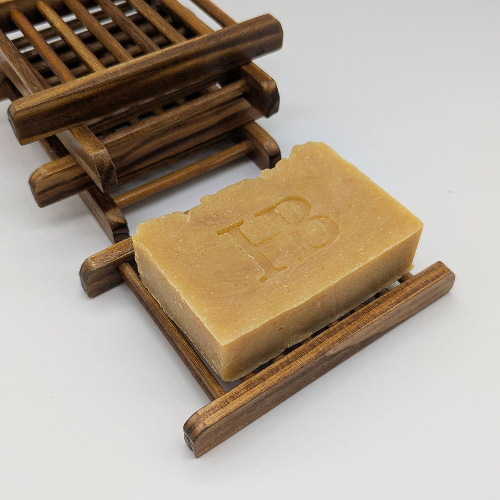 Hyssop Beauty Apothecary's Sandalwood + Orange Bar Soap
