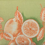 Warm n' Cozy Rice Bag Sustainable Heating Pad Cooling Bag citrus orange green