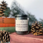 Clean Candle Currants, Cranberry , Green Leaves, Cinnamon, Vanilla and Fir