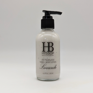 All Natural Lavendar Hand Lotion Body Lotion Lavande