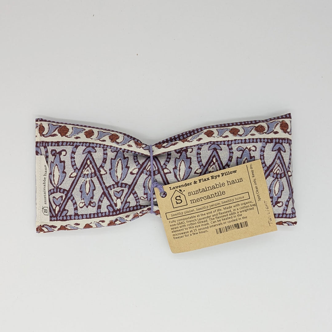 organic Lavender Eye Pillow sustainable handmade pottery barn teen paisley
