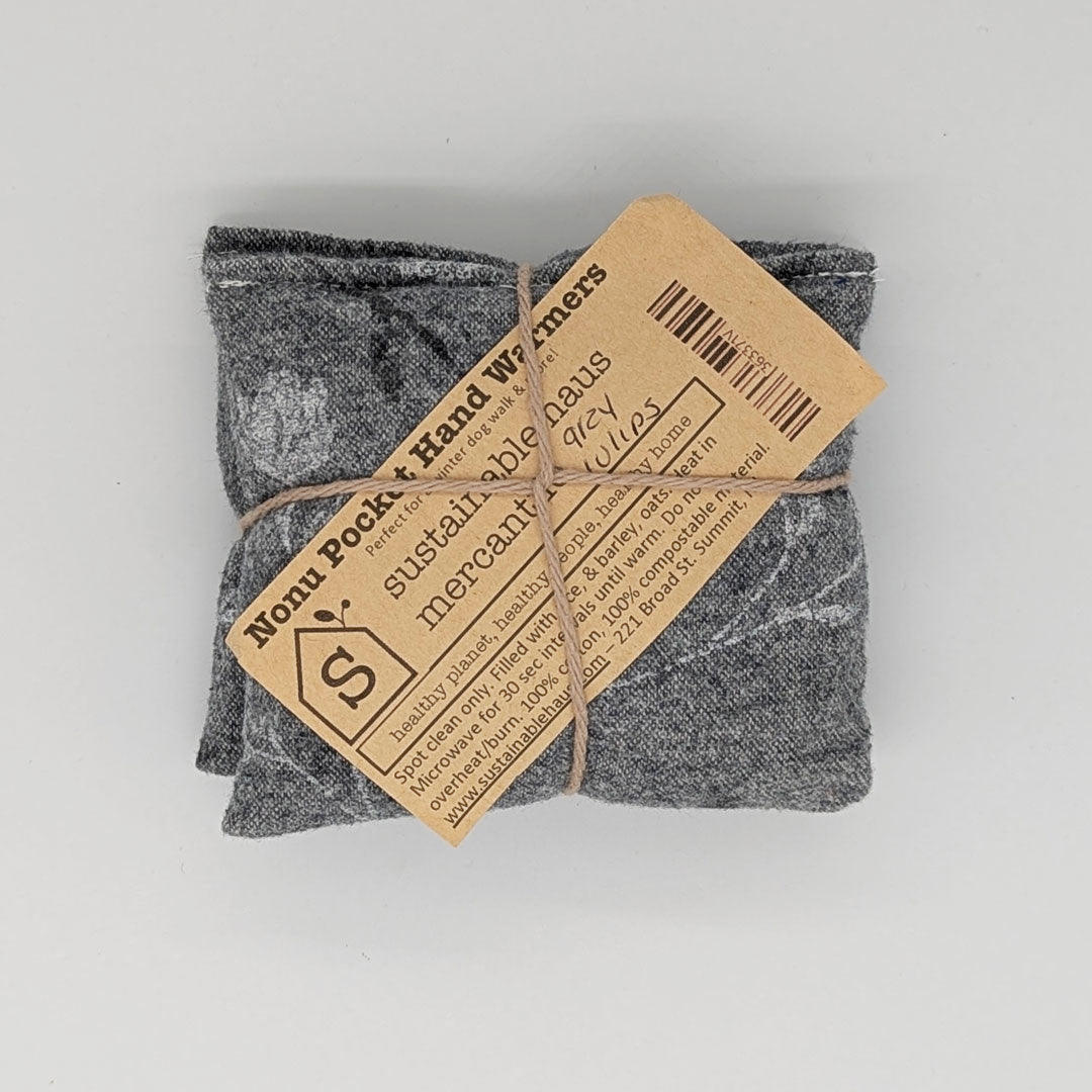 Zero Waste Pocket Hand Warmers grey