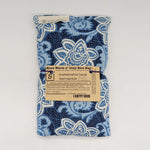 Warm n' Cozy Rice Bag Sustainable Heating Pad Cooling Bag Blue Floral
