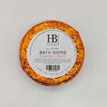 All Natural Bath Bomb | Orange Bath Bomb | plastic-free packaging