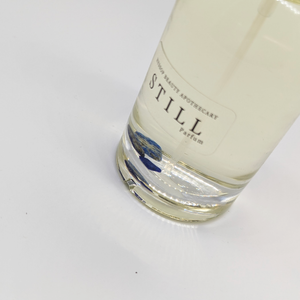 Handmade perfume with crystals lapis lazuli 