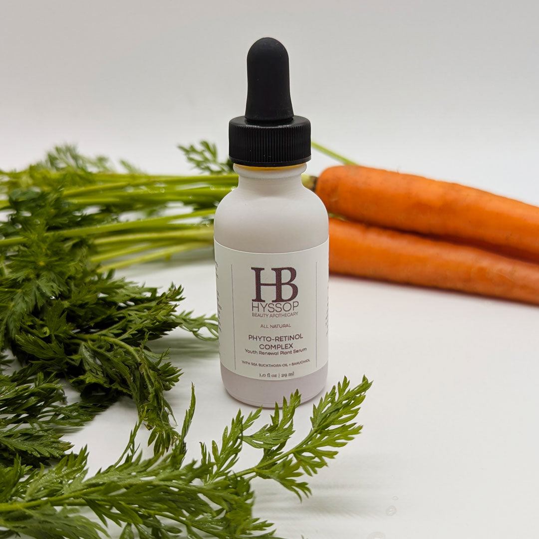 all natural retinol serum carrot seed 