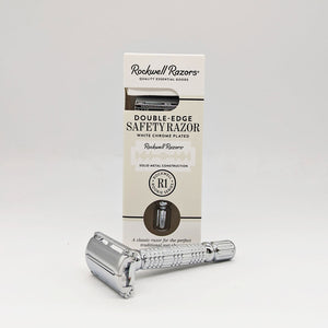 eco-friendly safety razor plastic free butterfly safety razor white chrome