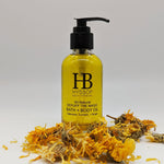 Bath Oil Body Oil Calendula Turmeric Ginger