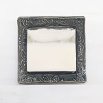 Handcrafted Ceramic Soap Dish - Charcoal Celadon