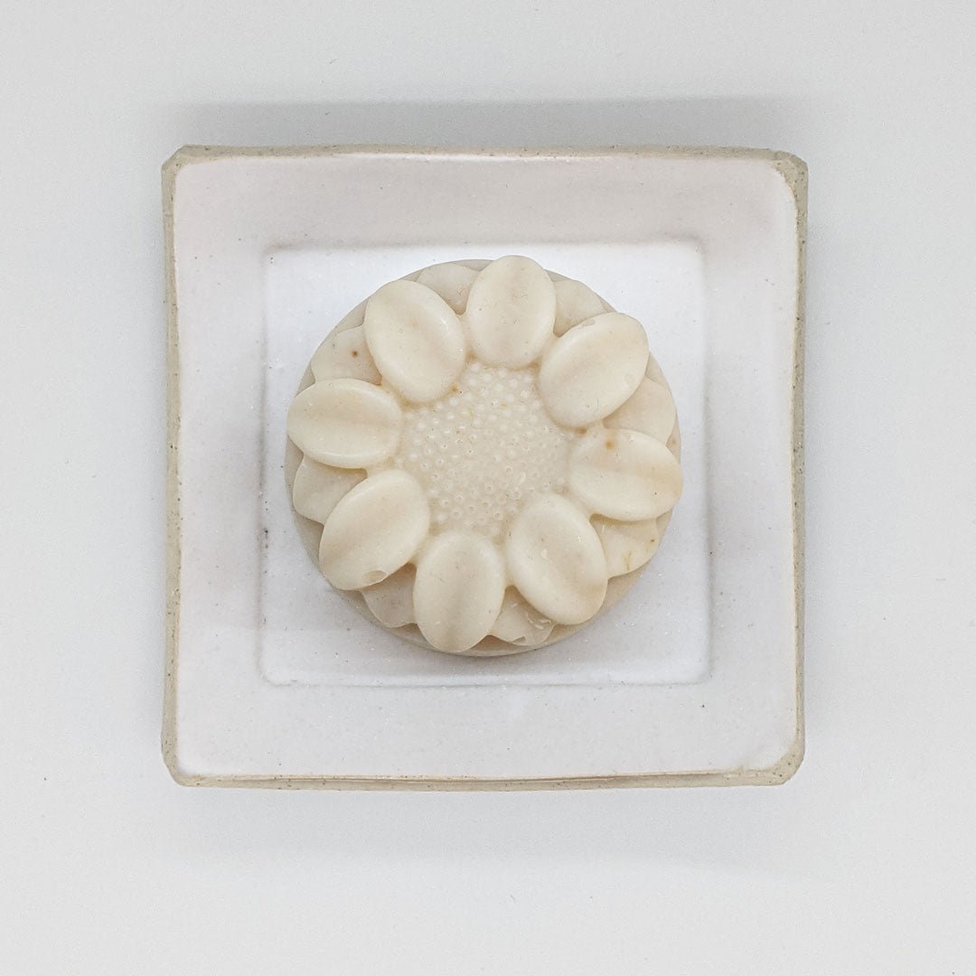 Handcrafted Ceramic Soap Dish - Matte White