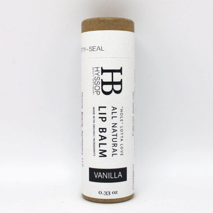 Face Time Gift Set for Men | All natural skin care for men - All Natural lip balm Vanilla