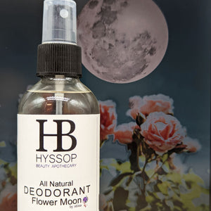 Aluminum-Free Deodorant Spray Flower Moon Gentle Formula
